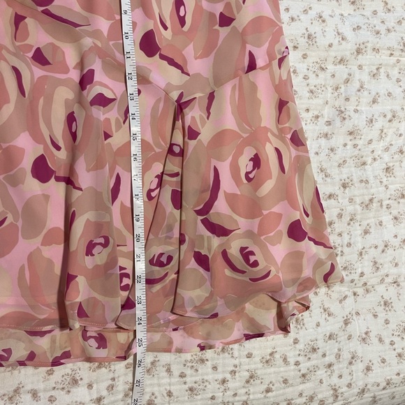Floral Pink Women's Skirt - Picture 7 of 7